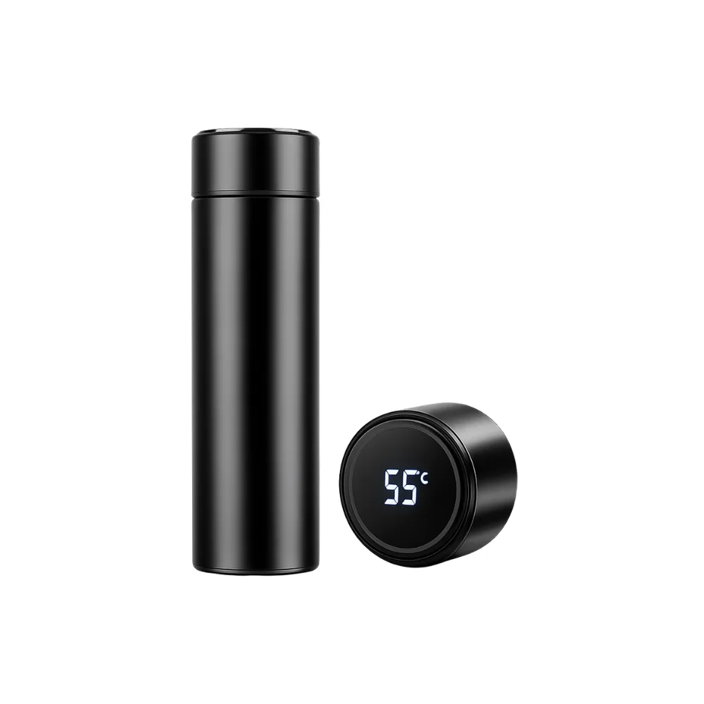 Thermal Water Bottle — With Temperature Display